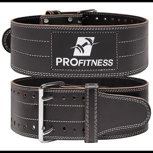 ProFitness Genuine Leather Weightlifting Belt NWT